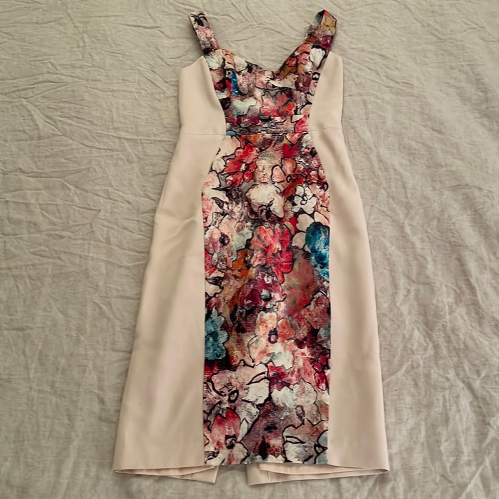 Black Halo Floral Dress